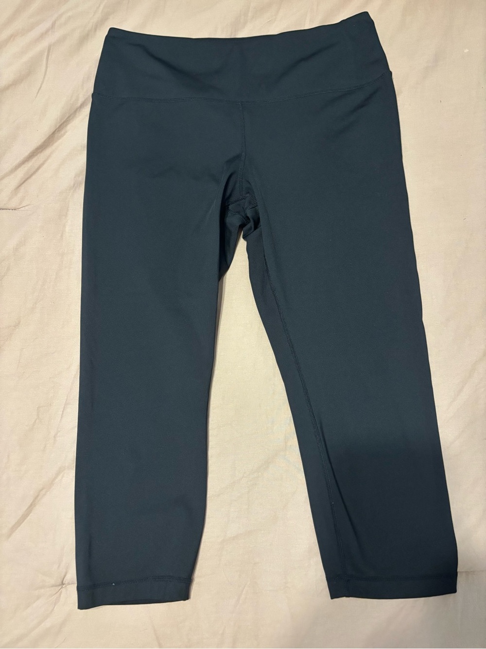 Black Yogalicious Cropped Active Leggings